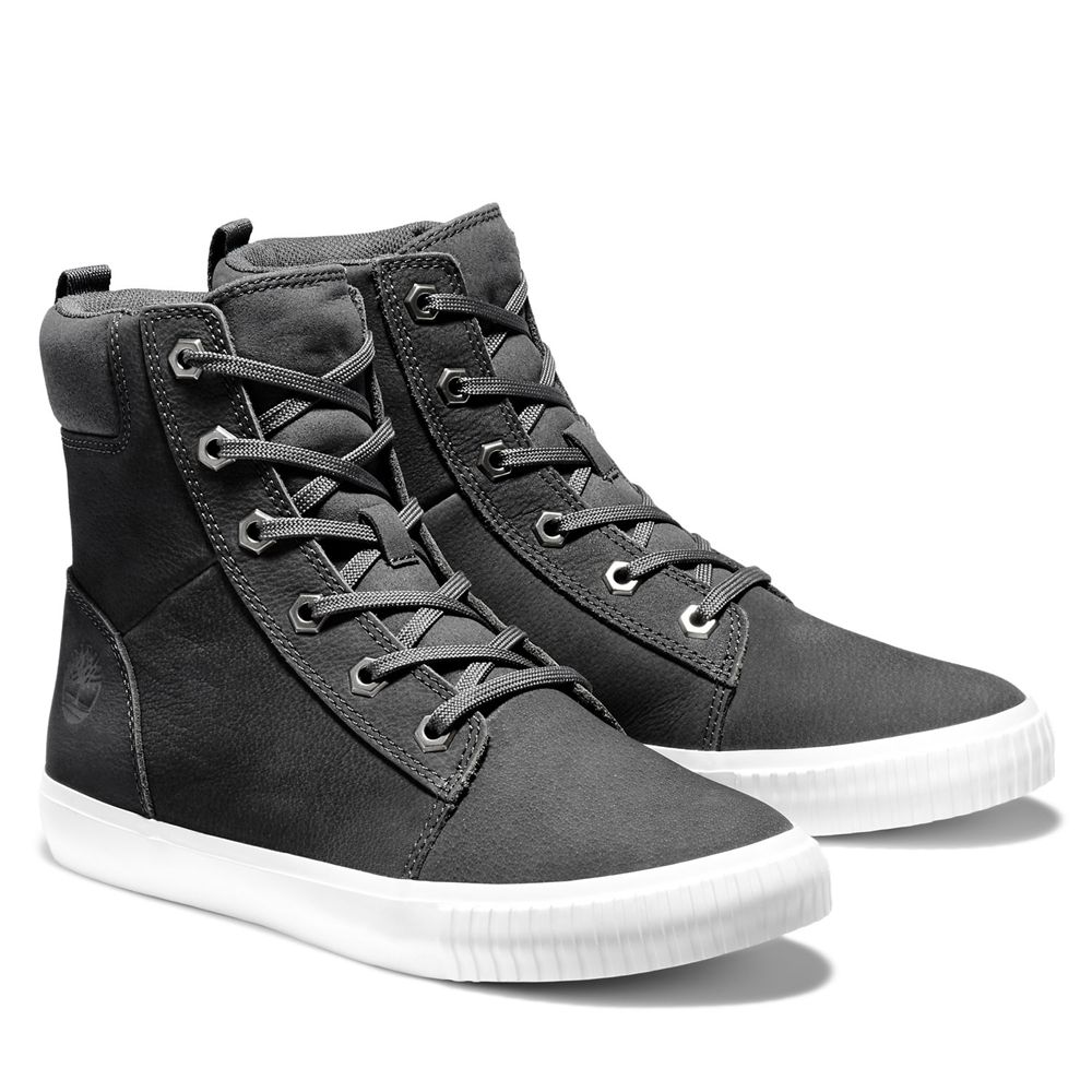 Bototos Timberland Mujer 6-Inch Skyla Bay Gris Oscuro - Chile XNG-948617
